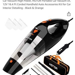 Hotor portable car vacuum